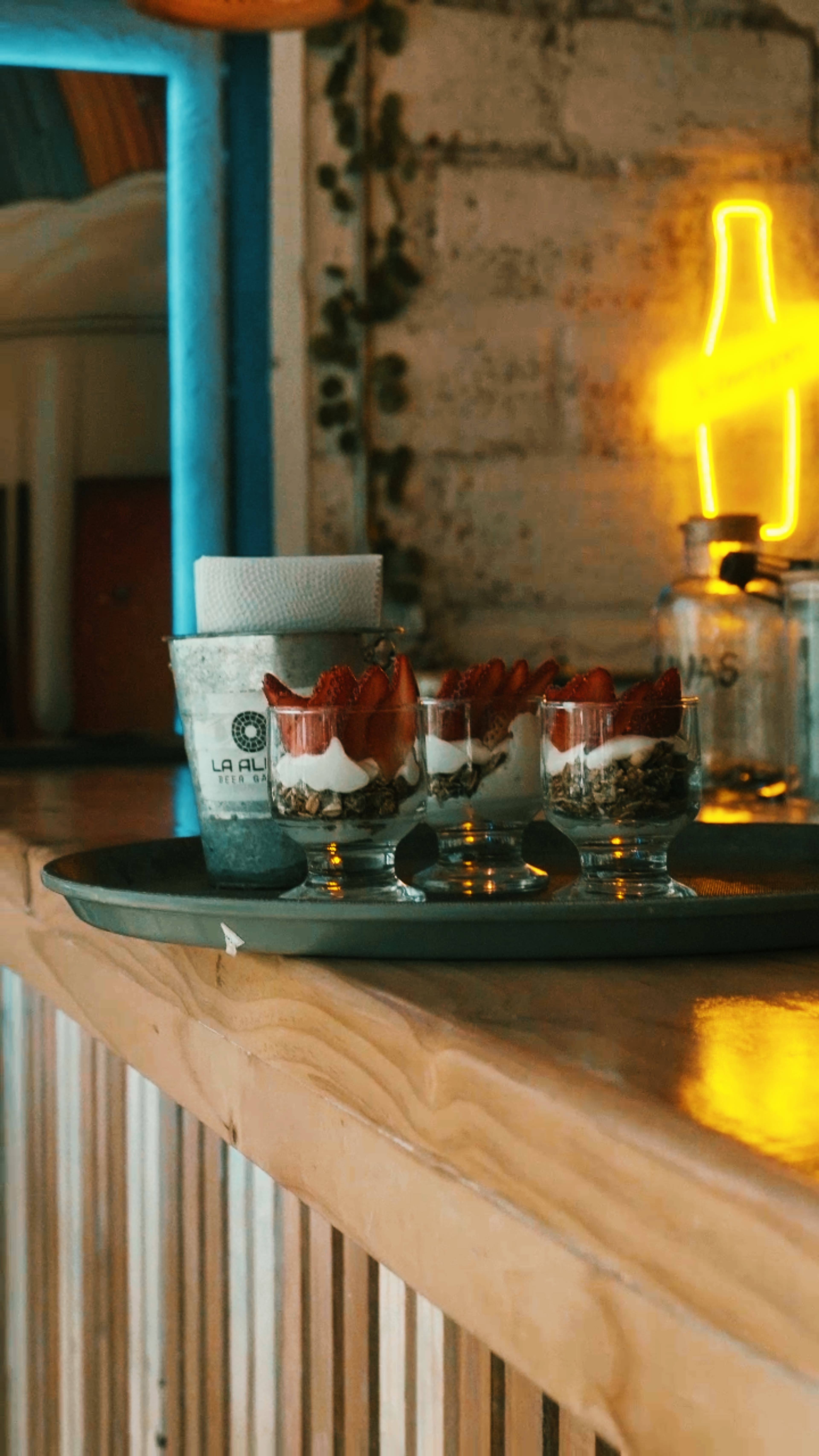 Cold plunge session with participants